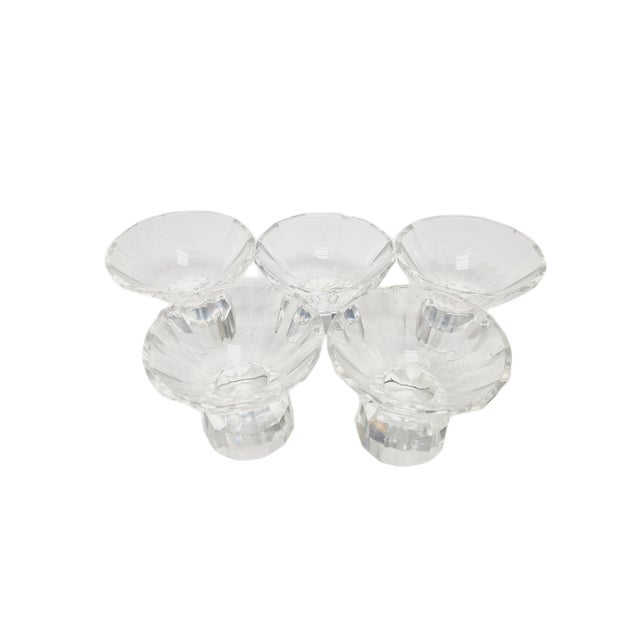 Art Deco Czechoslovakian Glasses, 1950s, Set of 5 For Sale - Image 4 of 15
