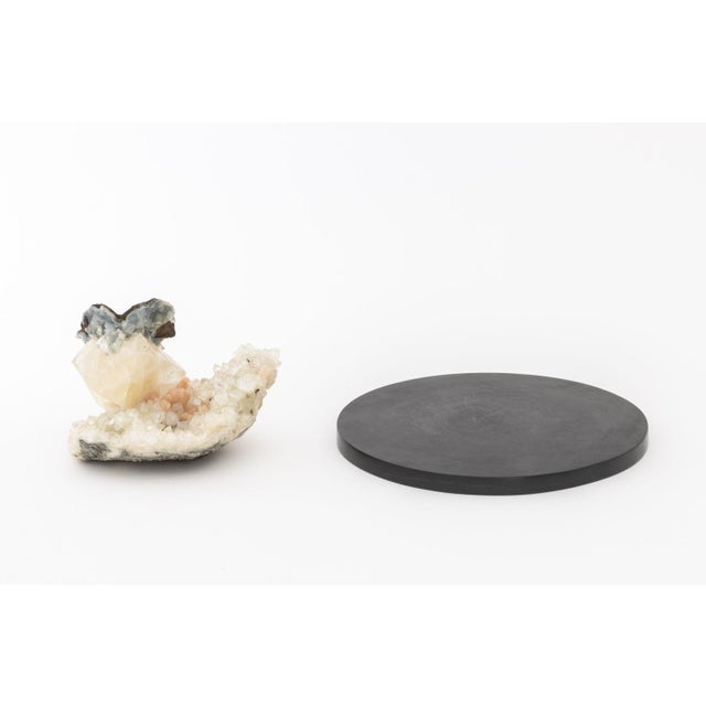 Celestite, Calcite, and Quartz Crystal Specimen For Sale - Image 14 of 14