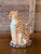 Vintage Hand-Painted Ceramic Leopard and Cub Figural Pitcher For Sale - Image 9 of 11