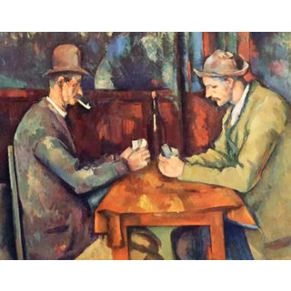 Paul Cezanne Two Card Players Giclee LTD Edition For Sale