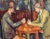Paul Cezanne Two Card Players Giclee LTD Edition For Sale