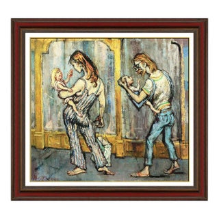 Mid 20th Century Family Shopping Day, Philip Reisman For Sale