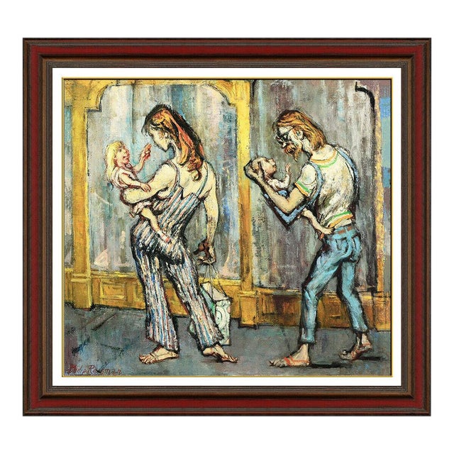 Mid 20th Century Family Shopping Day, Philip Reisman For Sale