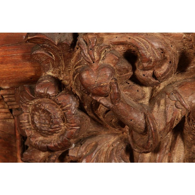 Antique Cabinet in Oak, 1710 For Sale - Image 10 of 18