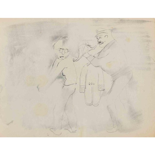 Watercolor on paper. Hand signed lower right. Very good condition. This piece is attributed to the mentioned...