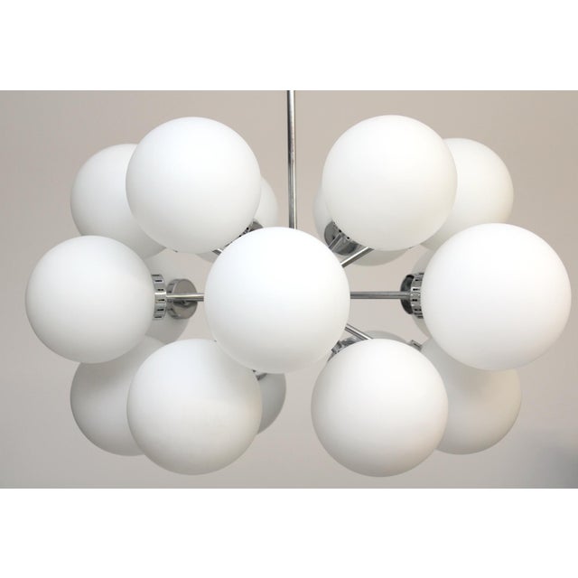 Sputnik Chandelier by Nikoll, 1960s For Sale - Image 6 of 11