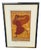 Adolfo De Carolis, Iorio's Daughter, Original Lithograph, 1914, Framed For Sale