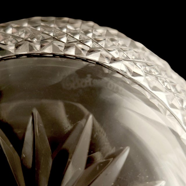 Late 20th Century Late 20th Century Waterford Crystal Creamer and Open Sugar Bowl Set For Sale - Image 5 of 17