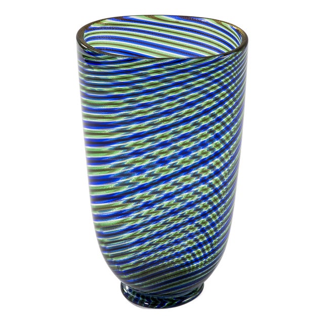 Murano Glass Vase from Barovier & Toso, 1960s For Sale