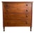 Antique Early 1800s Southern Neoclassical Walnut Chests of Drawers, Likely From Central Virginia For Sale