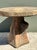 Tan Vintage Patinated Faux Bois Concrete Table For Sale - Image 8 of 12
