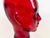 1970s Vintage German Red Glass Head, 1970s For Sale - Image 5 of 13