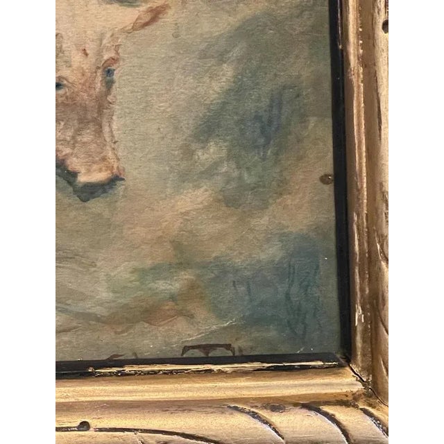 Salucci Tullio, Untitled, Watercolor on Cardboard, Framed For Sale - Image 5 of 9