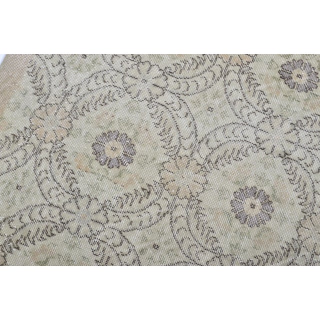 Rug & Kilim 1960s Turkish Rustic Decor Floor Vintage Rug For Sale - Image 4 of 11