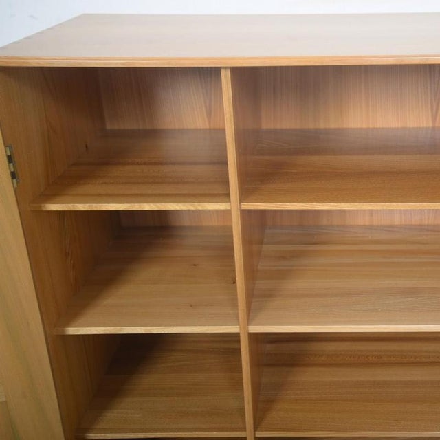 Vintage Cabinet in Elm from Mogens Koch, 1970s For Sale - Image 8 of 17