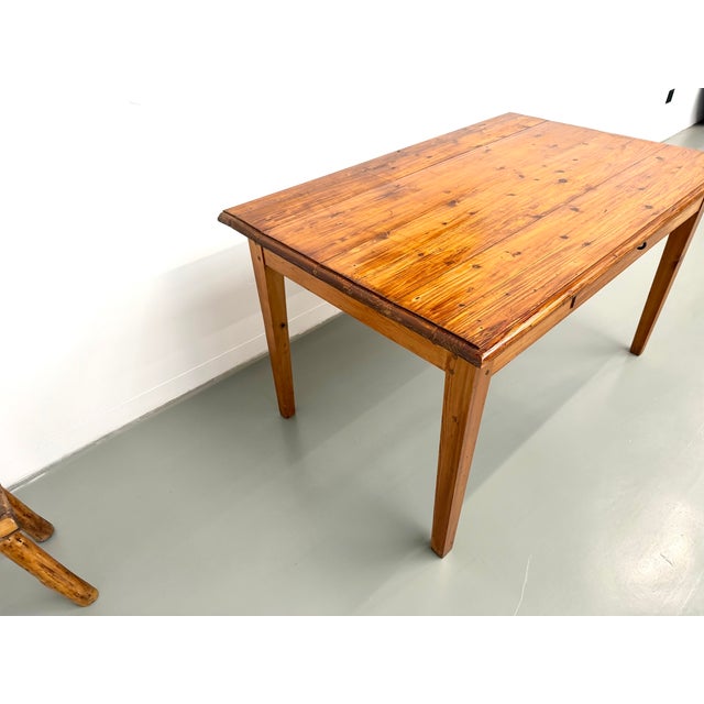 Farmhouse Table in Pine, France, 1950s For Sale - Image 18 of 18