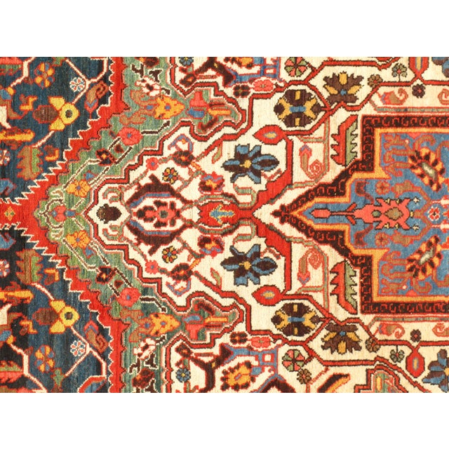 Traditional Pasargad NY Antique Persian Bakhtiari Hand-Knotted Rug - 11'3" x 19'7" For Sale - Image 3 of 8