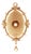 13k Yellow Gold Victorian Multipurpose Pin, Pendant and Locket For Sale
