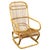 Mid-Century Italian Rattan Lounge Armchair, 1960s For Sale - Image 15 of 15