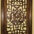 Asian Antique Antique Hand Carved Wood Wall Pierced Fretwork Panel With Figural Central Medallion For Sale - Image 3 of 18
