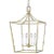 Transitional Chapman & Myers by Visual Comfort Studio Southold Medium Lantern, Brass For Sale - Image 3 of 5