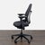 Modern Steelcase Leap Black Ergonomic Office Chair With Adjustable Arms For Sale - Image 3 of 8