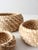 Vintage Set of 3 Woven Nesting Basketsof 3 For Sale - Image 12 of 16