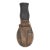 Early 20th Century Samburu Gourd Container with Leather Straps Kenya For Sale