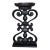 Pottery Barn Architectural Scrolly Pillar Holder Bougeoir For Sale