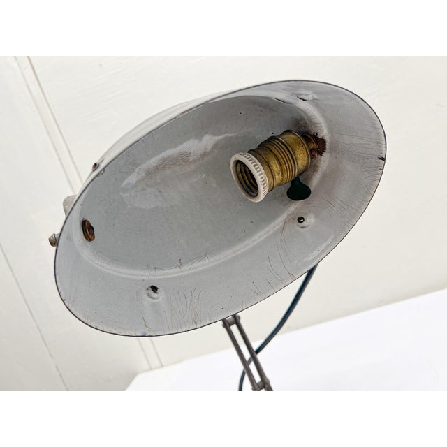 Art Nouveau Industrial German Table Lamp, Reinlicht, 1918 For Sale - Image 16 of 18