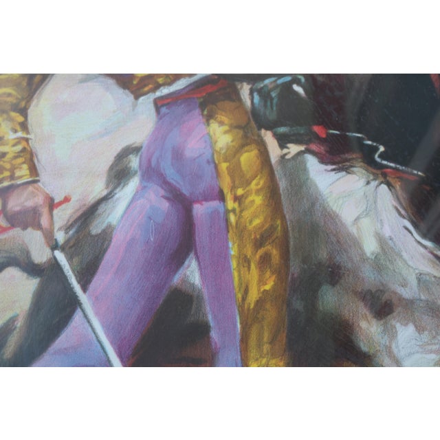 Italian Original Poster of Corrida From 1982 Plaza De Toros De Sevilla For Sale - Image 3 of 3