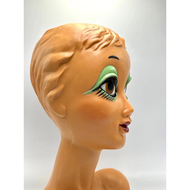 Twiggy Manekin Head from Huard, 1971 For Sale - Image 6 of 10