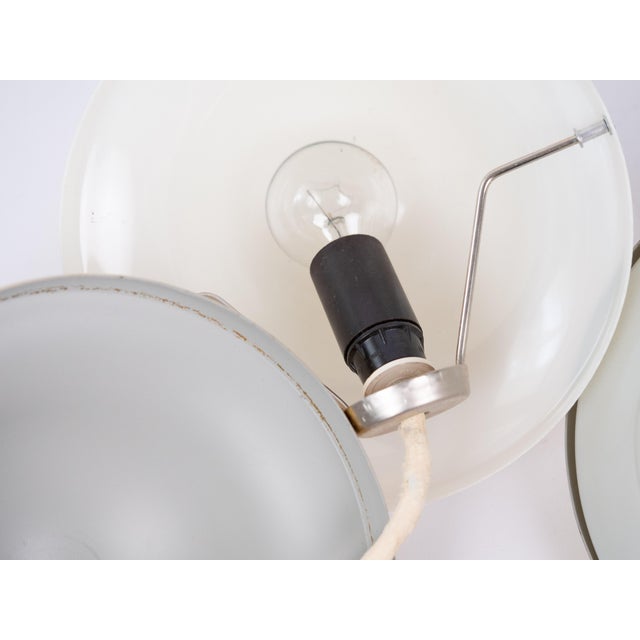 Vintage Danish Pendant Lamps Bubi by Henning Kuppel for Louis Poulsen, 1972, Set of 2 For Sale - Image 9 of 13