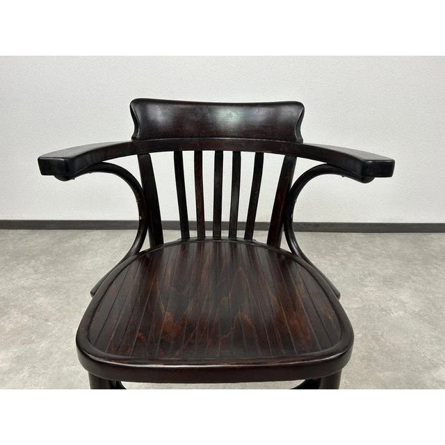 Secession Desk Chair from Thonet, 1920s For Sale - Image 3 of 11