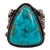 Native American Navajo Silver Turquoise Ring For Sale
