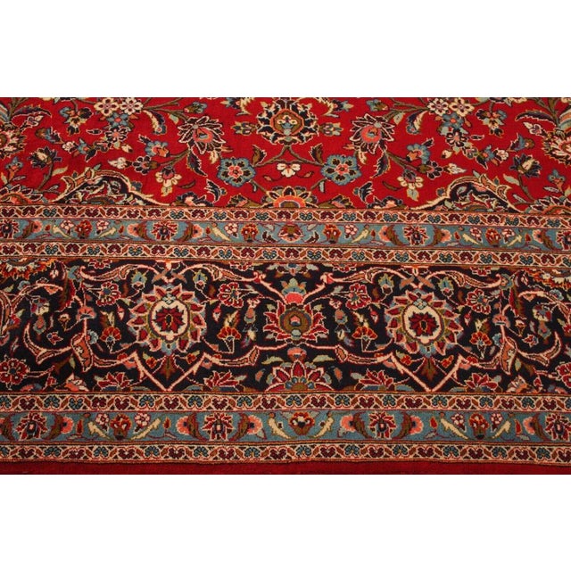 Middle Eastern Rug in Wool For Sale - Image 10 of 11