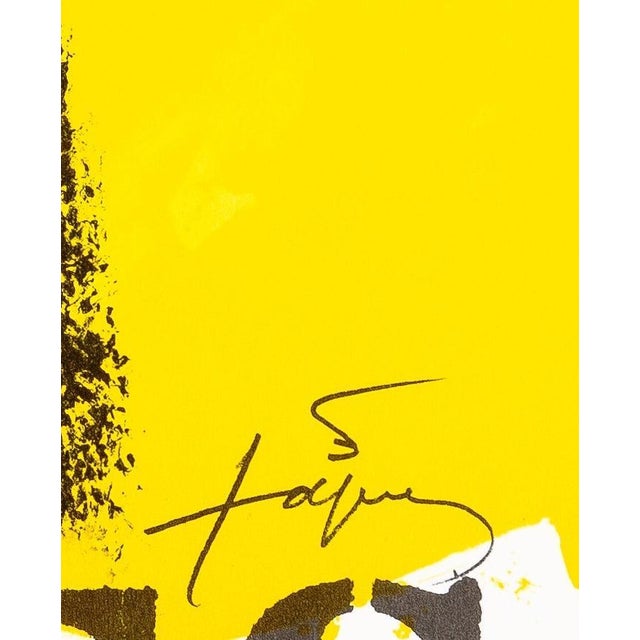 Galeria Punto Lithograph Poster after Antoni Tapies For Sale - Image 4 of 6
