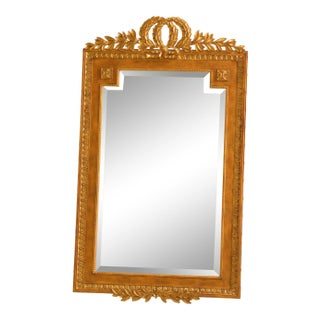 Labarge French Louis XV Style Decorator Beveled Mirror For Sale