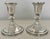 Early 20th Century Early 20th Century Sterling Silver Weighted Candlestick Holders - a Pair For Sale - Image 5 of 5