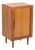 Danish Teak Cabinet with Tambour Doors, 1960s For Sale