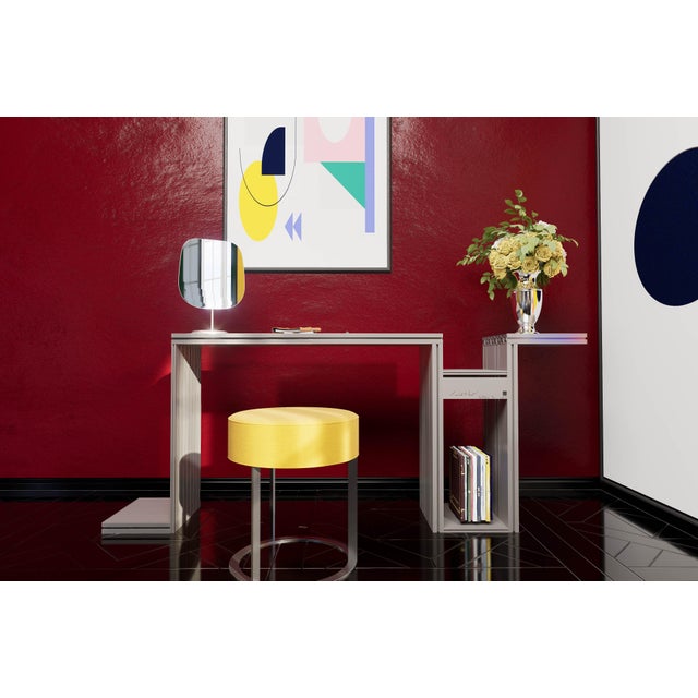 Not Yet Made - Made To Order Paris Console Table from Aluminium Exchange For Sale - Image 5 of 6