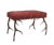 English Highland Claret Antler Stool For Sale - Image 3 of 3