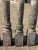 Antique French Farmhouse Turn Carved Wooden Baluster Spindle Table Legs Set of 4 For Sale - Image 15 of 17