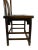 The chair is a sturdy, well made, using a series of joinery that has withstood the test of times. It has a high back, with...