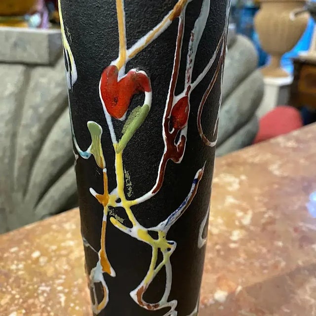 1970s Italian Modernist Ceramic Vases by Ce.As Albisola For Sale - Image 10 of 12