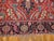 Tribal 1900s Red Antique Tribal Geometric Allover Design Heriz Serapi Room Size Rug For Sale - Image 3 of 6