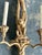 Vintage Regency Gilt Tipped Monkey Light Sconce For Sale - Image 4 of 12