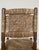 Vintage North American Rustic Wooden Chair with Woven Back and Seating For Sale - Image 10 of 17