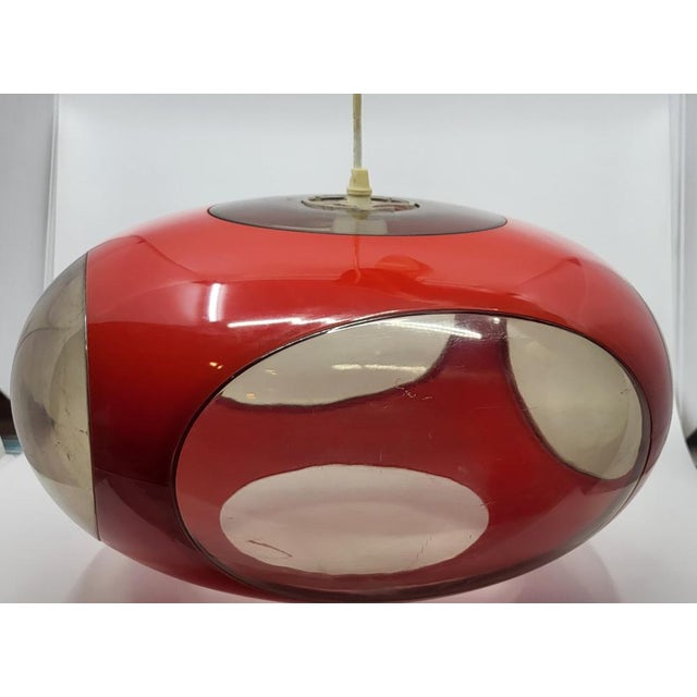 1970s Space Age Ceiling Lamp by Luigi Colani, 1970s For Sale - Image 5 of 15