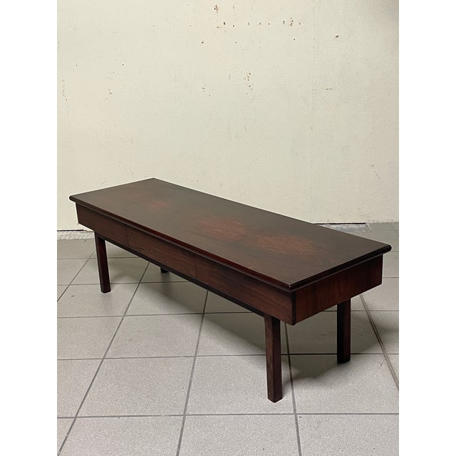 Low Table with Three Integrated Drawers, 1960s For Sale - Image 13 of 18